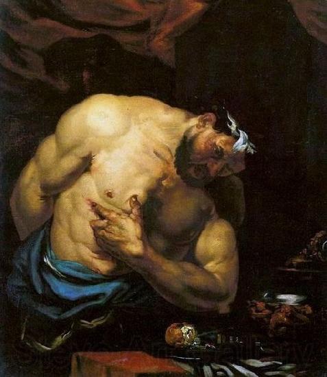 Giovanni Battista Langetti Suicide of Cato the Younger Germany oil painting art